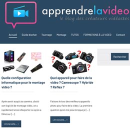 Apprendre la vidéo avec Michael Image du site www.apprendrelavideo.fr