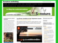 Image du site audioblog.sonatura.com/
