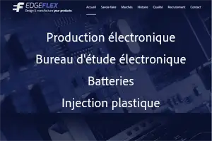 Image du site edgeflex.com