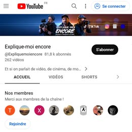 Explique-moi encore : apprendre la vidéo Image du site www.youtube.com/channel/UCWYfwJzq7e0NAvZ_uez5nOQ