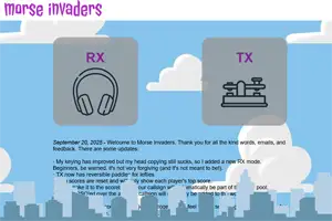 Image du site morseinvaders.com